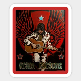 Gram Parsons Sticker